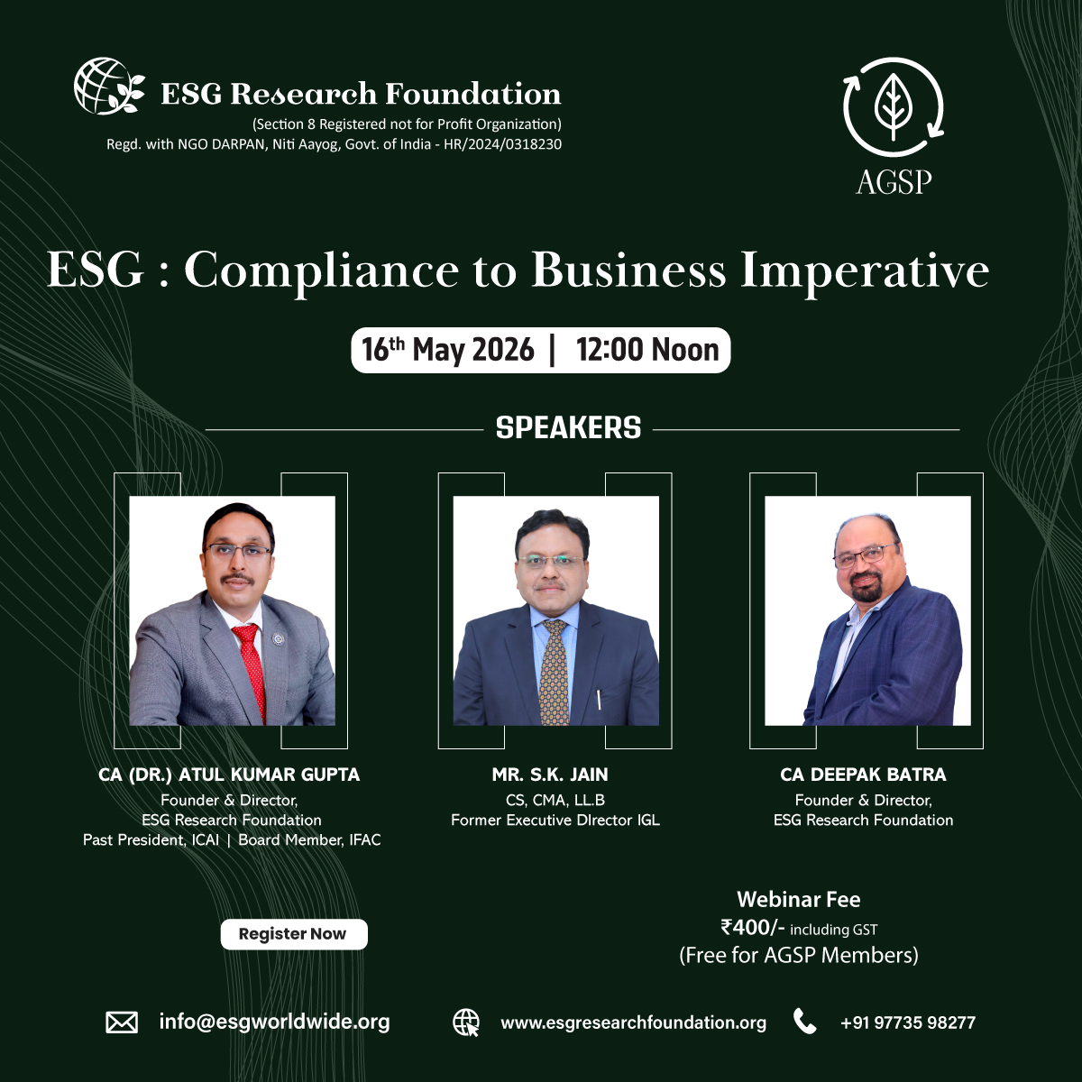 ESG : Compliance to Business Imperative